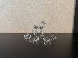 Glas-Pferde-Set