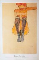 Egon Schiele - Seltenes Vintage-Poster‪
