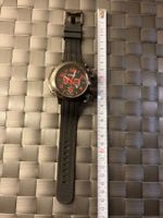 Neue Animoo Chronograph Uhr schwarz-rot Neue Batterie läuft