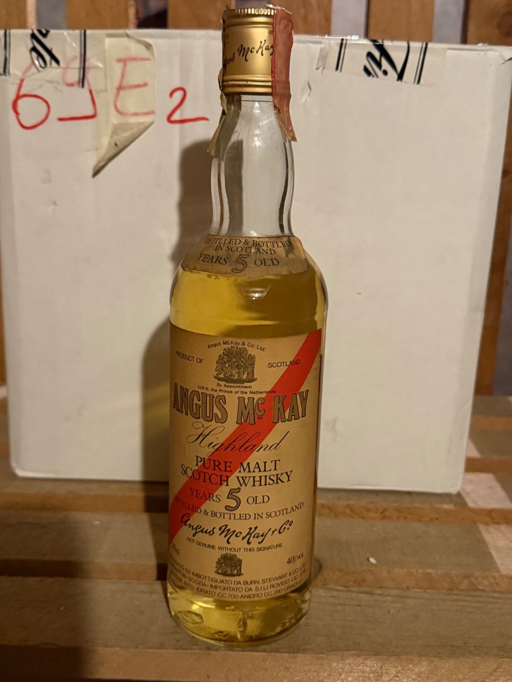 Bevande alcoliche: ANGUS McKAY Scotch Whisky  5 Years old – Nuovo (secondo la descrizione) da Roche VD venduto da luc_jwm5