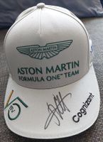 Mütze Cap Sebastian Vettel Aston Martin Nr. 5 - Autogramm F1