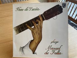 Vinyl Paco de Lucia Plays Manuel de Falla