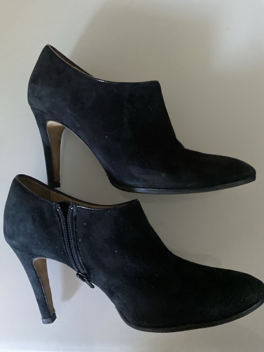 Scarpe da donna: Bottines élégantes en daim noir, taille  38,5 – Usato da Geneve venduto da pat_p76n 5