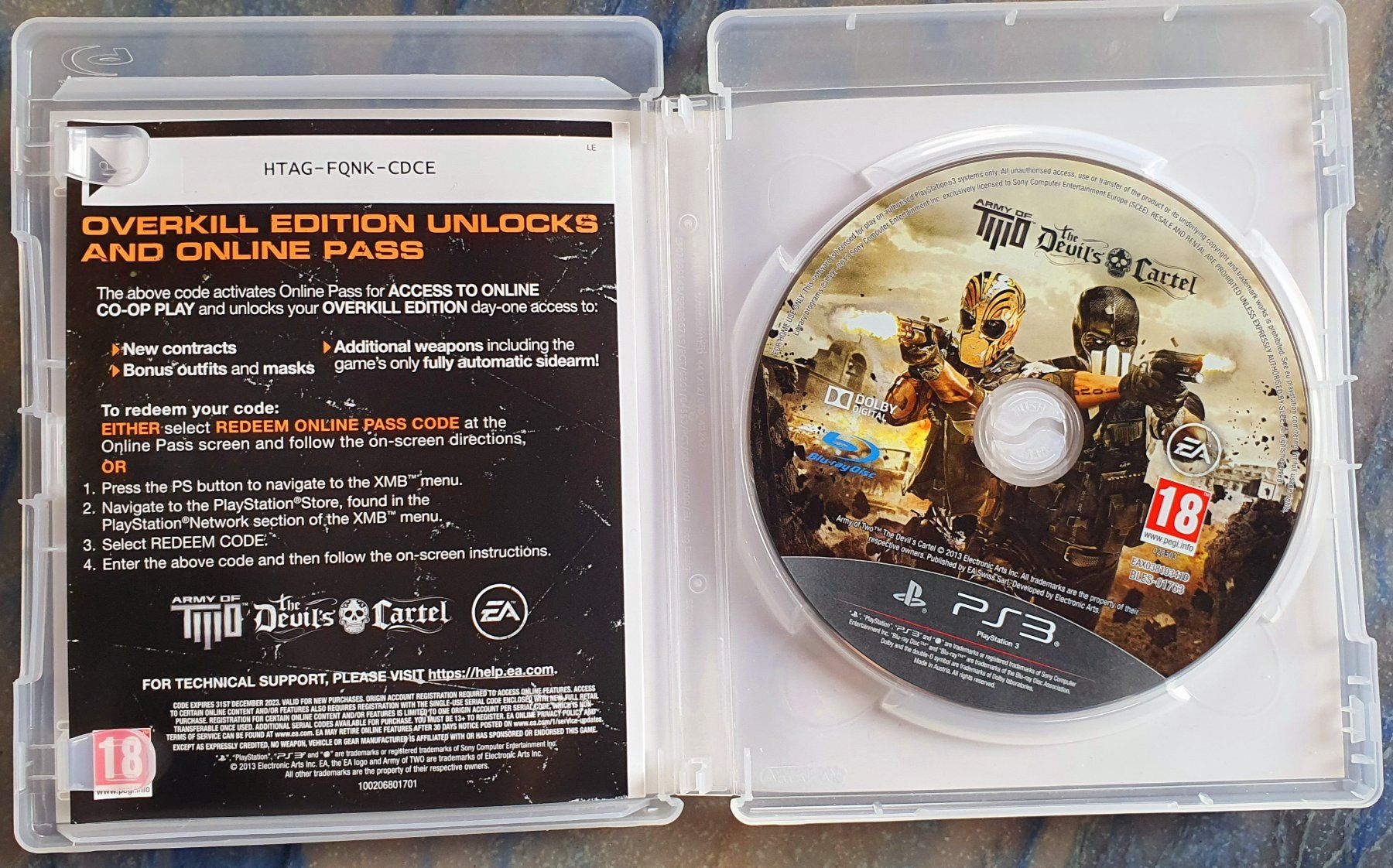 Giochi: Army of Two: The Devil's Cartel - Overkill Edition | PS3 – Usato da Engwang venduto da ETdesign 1