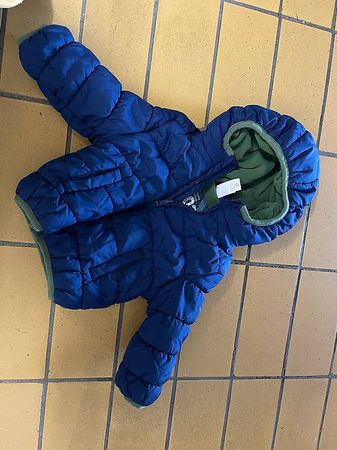Winterjacke Baby blau Grösse 68