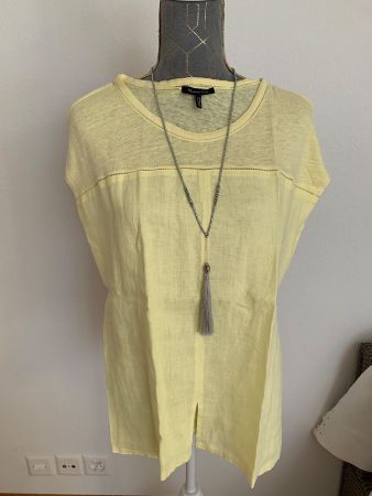 New Massimo Dutti Leinen Top (T-Shirt) M