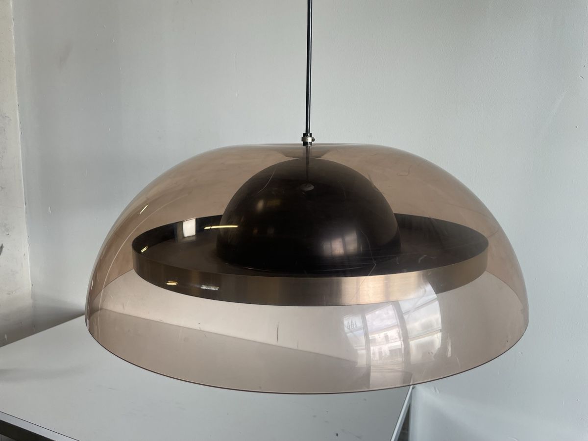Lampadari & plafoniere: Mid Century Space Age Lampe Plexiglas Stil Guzzini – Usato da Bern venduto da fotolog111 3
