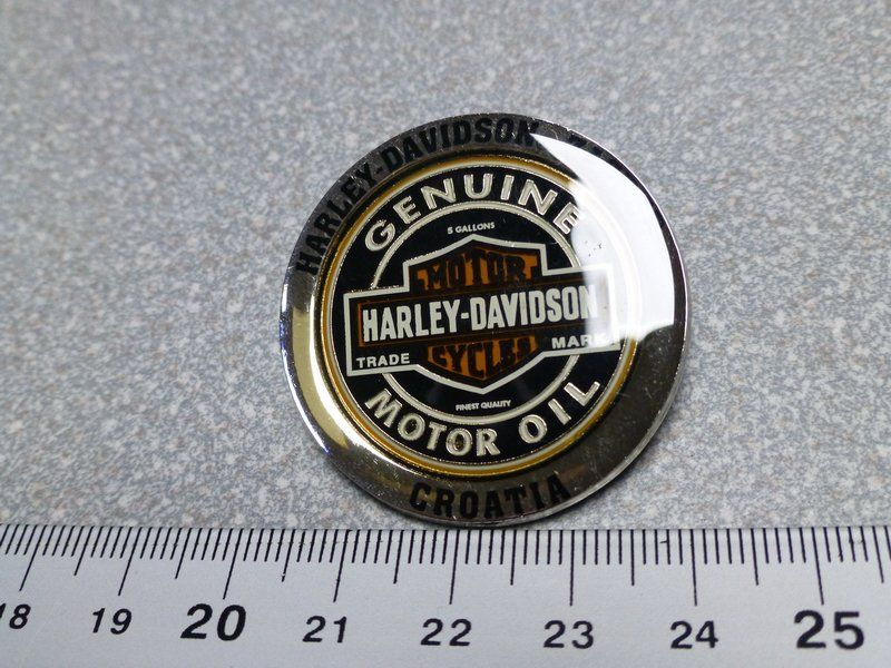 Placchette & Badge: PIN PINS HARLEY DAVIDSON HOG ABZEICHEN CHAPTER – Usato da Gränichen venduto da Jumbo77