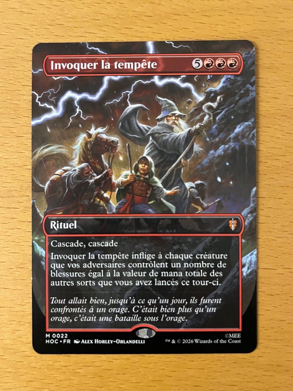 MTG The Hobbit Invoquer la Tempête FR (Neu und originalverpackt) in ...