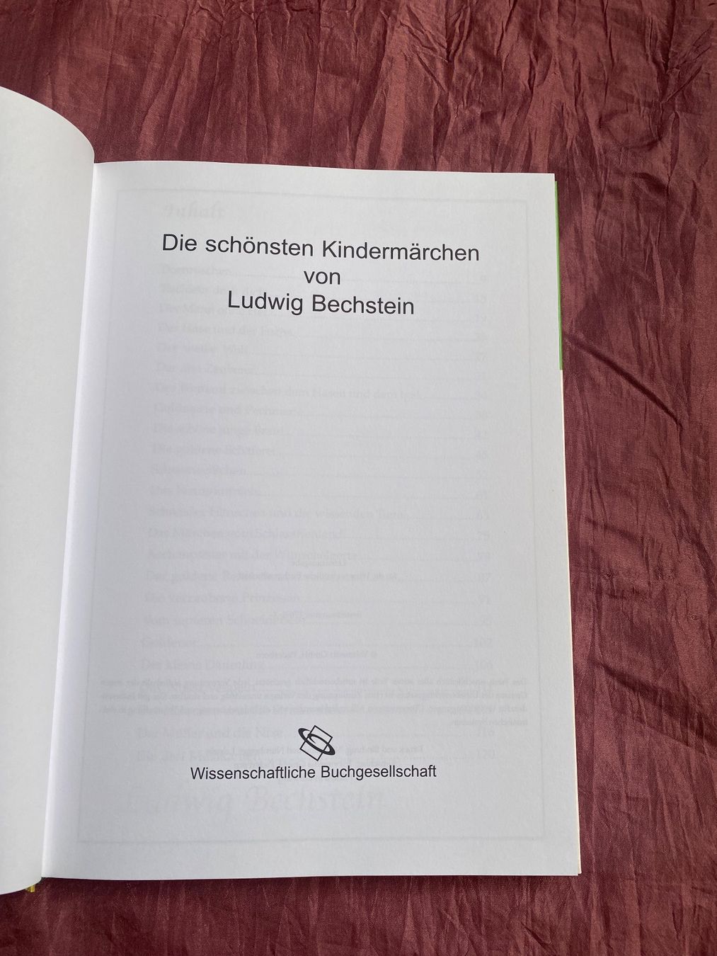 Bücher: Die schönsten Kindermärchen L. Bechstein Kinderbuch Gebunden – Gebraucht aus Basel von him_5r5n 2