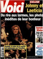 Johnny Hallyday - Magazine Voici - 1996