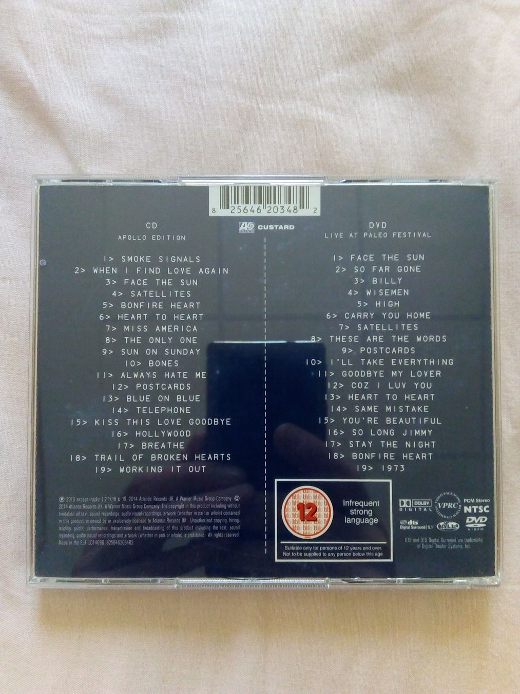 CD: CD James Blunt Moon Landing – Usato da Lausanne venduto da Giles33 1