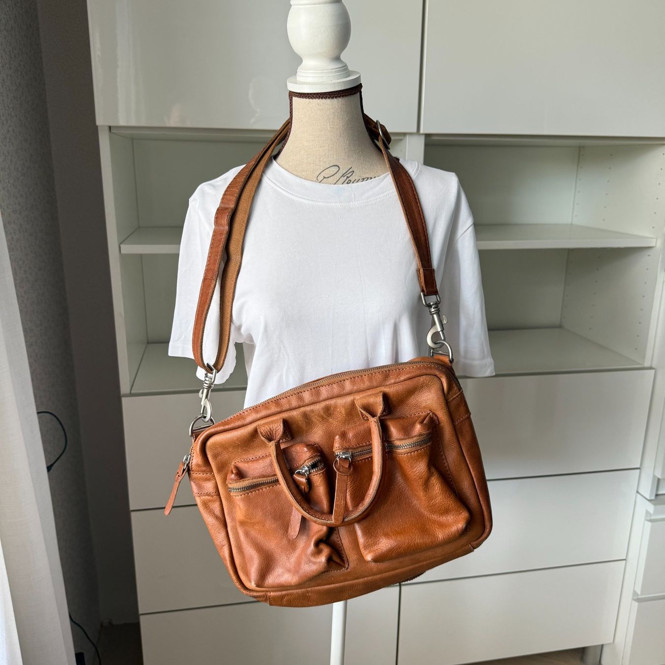 Taschen für Damen: Cowboysbag Leder-Umhängetasche – Gebraucht aus Riedholz von han_fy6l 3