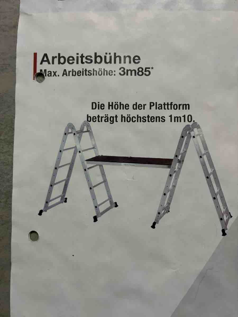Gerüste: Multifunktions-Gerüst – Neu (gemäss Beschreibung) aus Emmen von Veneo.c 6