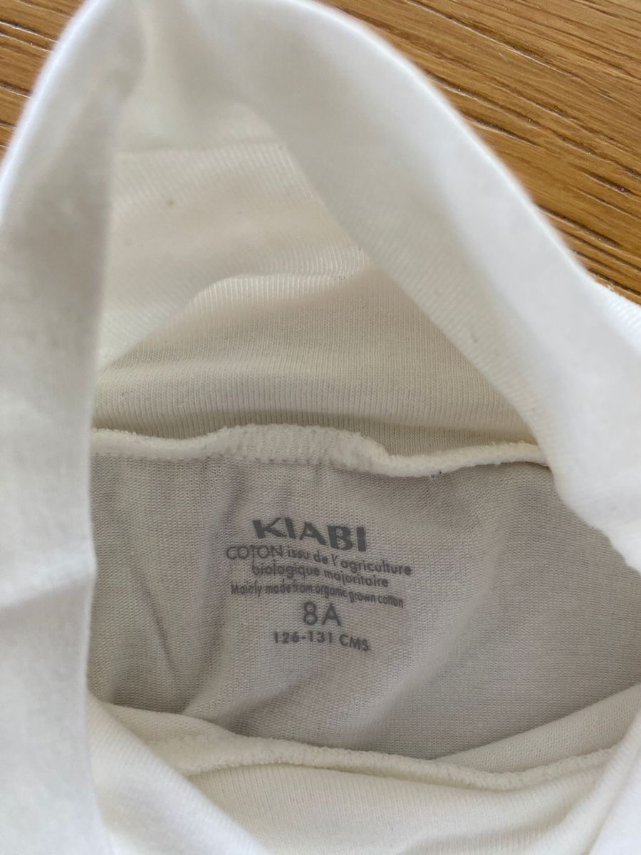 Camicette, T-shirt & Top: Sous pull blanc fille manches longues 8 ans – Usato da Bellmund venduto da Celnog 1