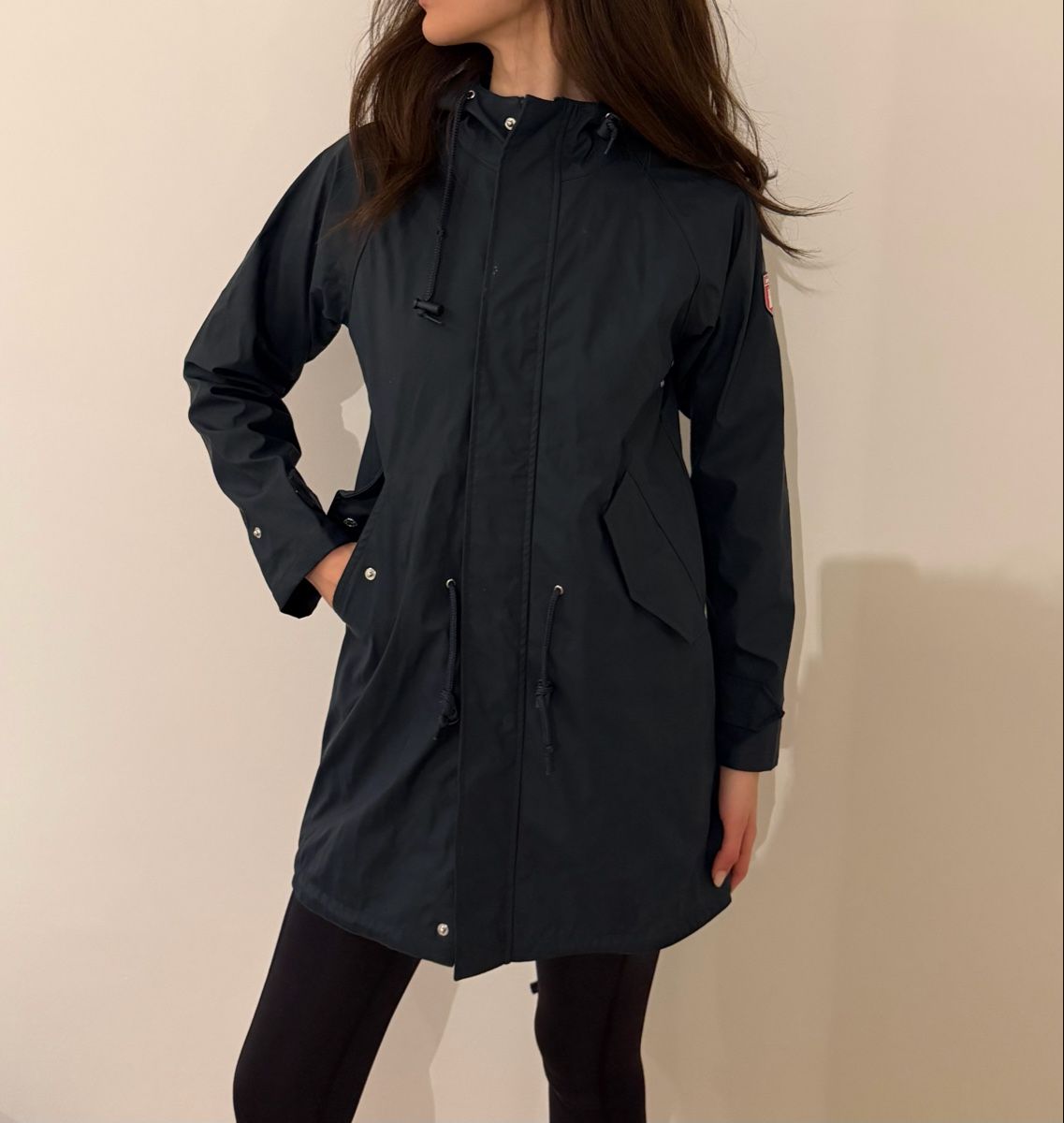 Giacche: Derbe Raincoat - Size 36 - Navy with Lifebuoy Lining. – Nuovo (secondo la descrizione) da Bursinel venduto da maya_78