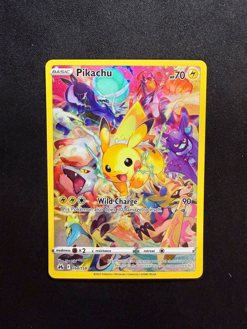 Pokémon Carte collezionabili: Pokemon Pikachu  160/159 EN – Usato da Buchs SG venduto da Rheintalseller