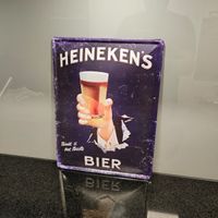Heineken Blechschild