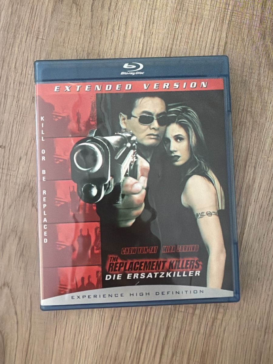 Tous les DVDs: Replacement Killers (1998, Extended Version) BluRay – D'occasion à Hagendorn par masterchieff