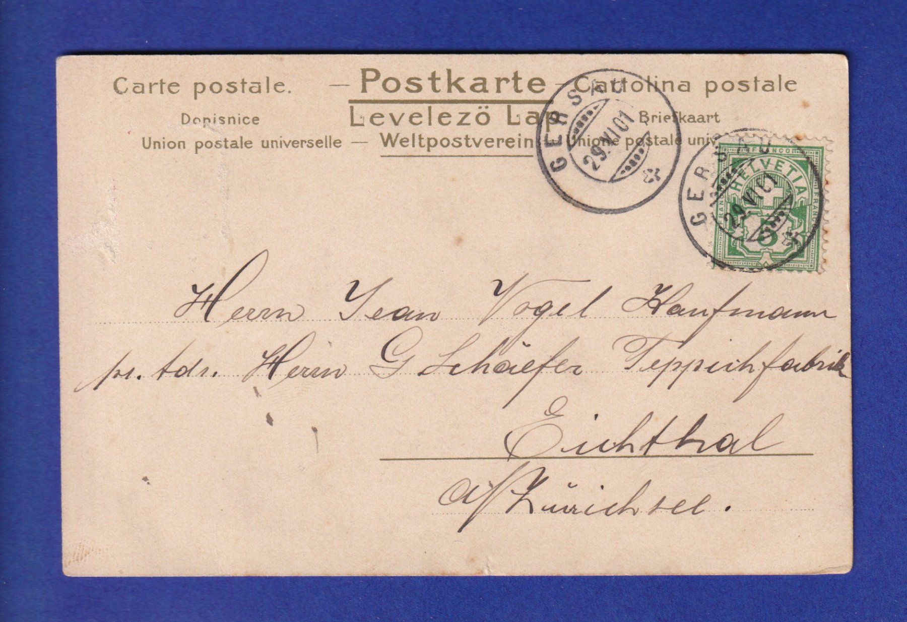 Cartoline postali: ENFANT - Bagarre de rue – Usato da Pully venduto da nicecards-shop 1