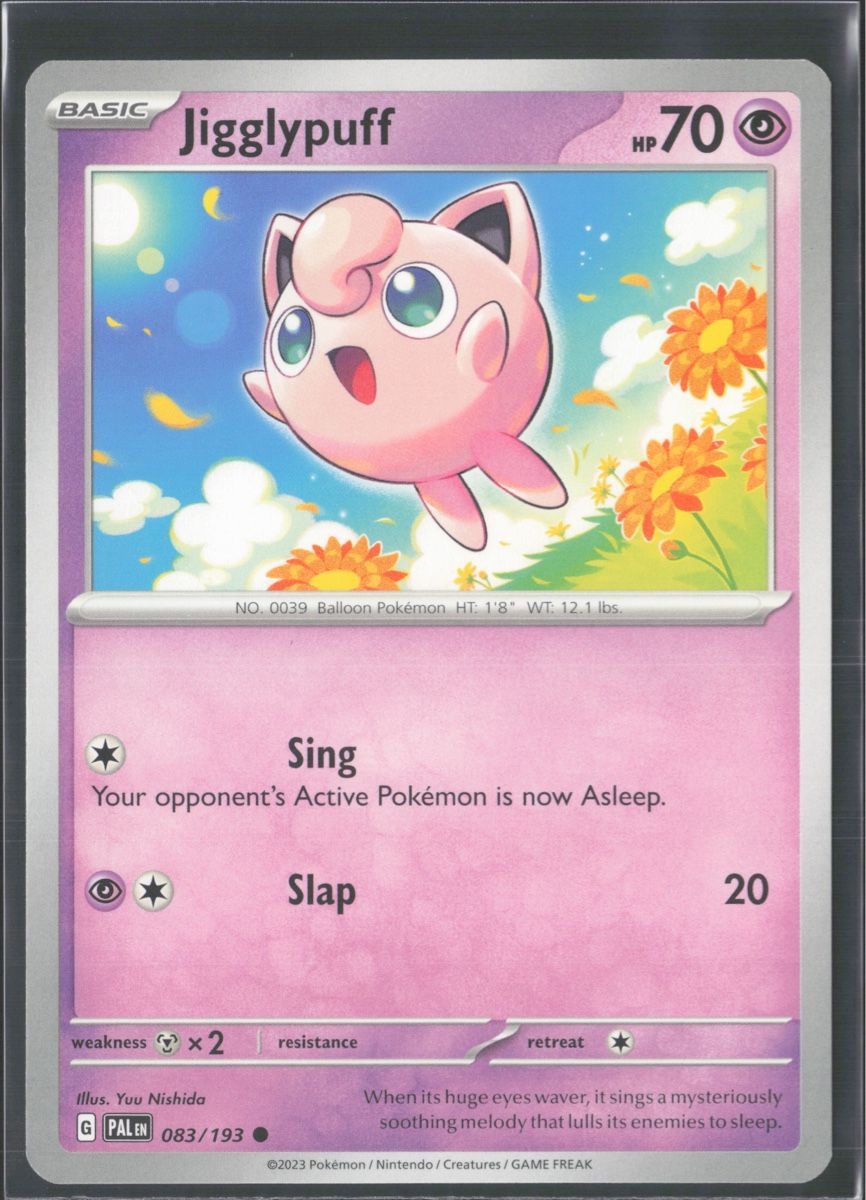 Pokémon Carte collezionabili: POKÉMON / Jigglypuff / Paldea Evolved 🇺🇸 – Usato da Herzogenbuchsee venduto da TCG-High-Quality