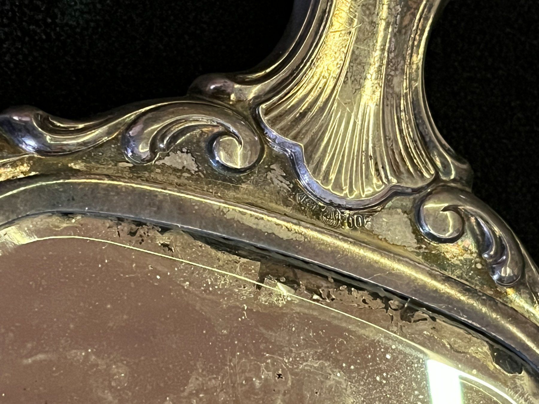 Miroirs: Handspiegel Silber 800 – D'occasion à Bettwiesen par wicking27 4