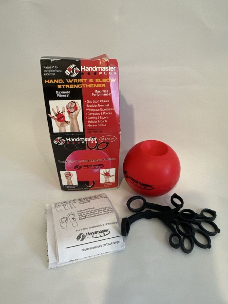 Hometrainer: Handmaster Plus Hand and Wrist Strengthener Medium – Neu und originalverpackt aus Uster von sus_s85n