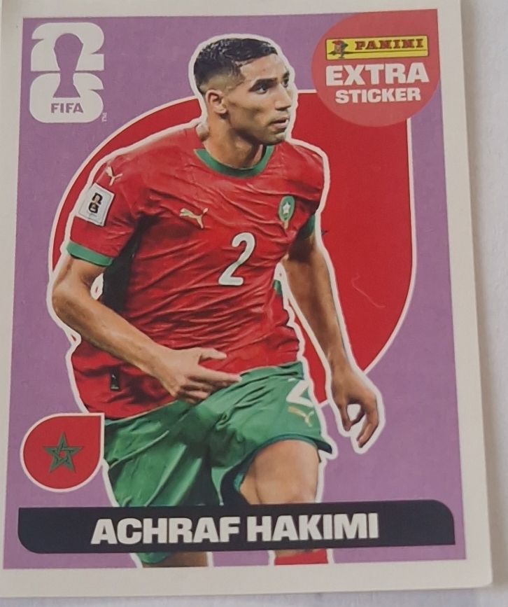 Panini Sammelbilder & Trading cards: Panini EXTRA Sticker Achraf Hakimi Morocco – Neu (gemäss Beschreibung) aus Grenchen von sla_dlz7