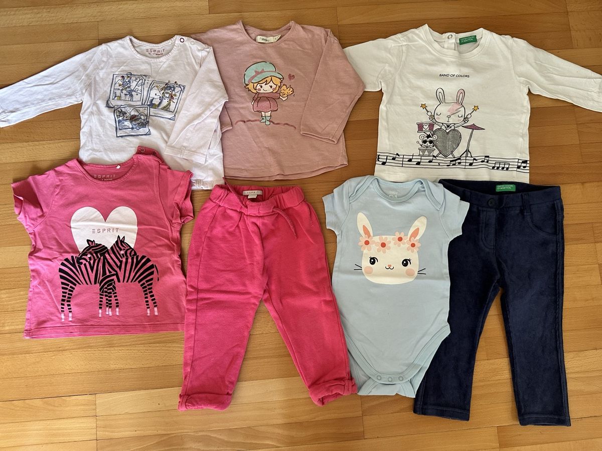 Esprit Lotti & Set di vestiti: Frühlings-Set Mädchen Kleider Grösse 74, 11 Teile – Usato da Schwerzenbach venduto da kar_gtx9