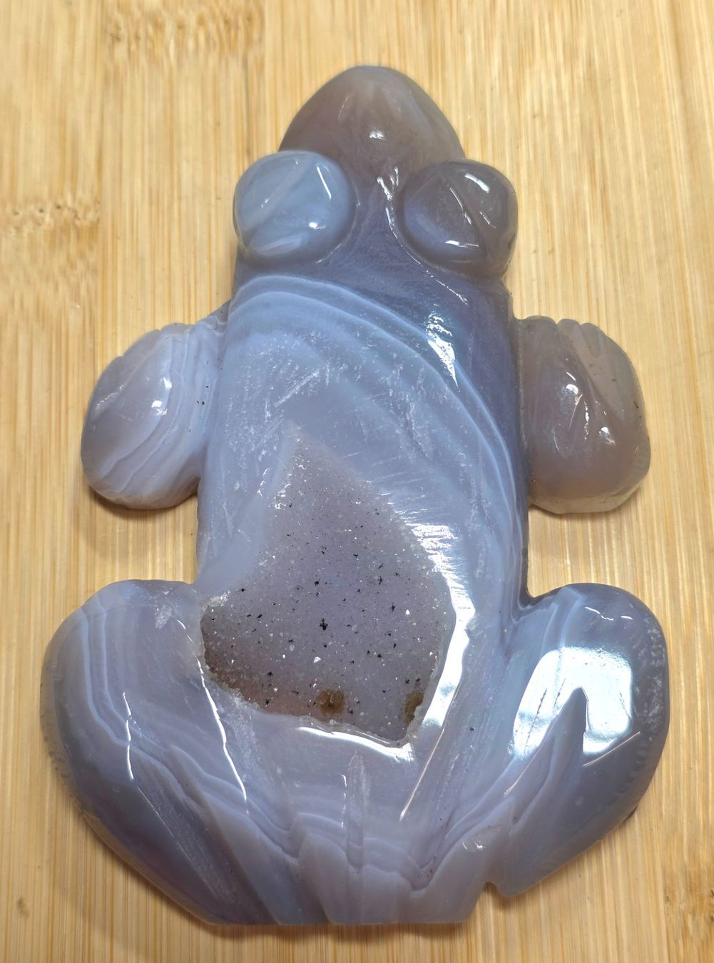 Minerali & Pietre curative: Achat Frosch 177g – Nuovo e nell'imballaggio originale da Matzingen venduto da Shay_Crystalz