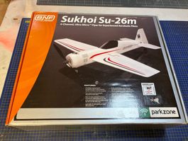 Parkzone Sukhoi Su-26m Flugzeug gebraucht im Set