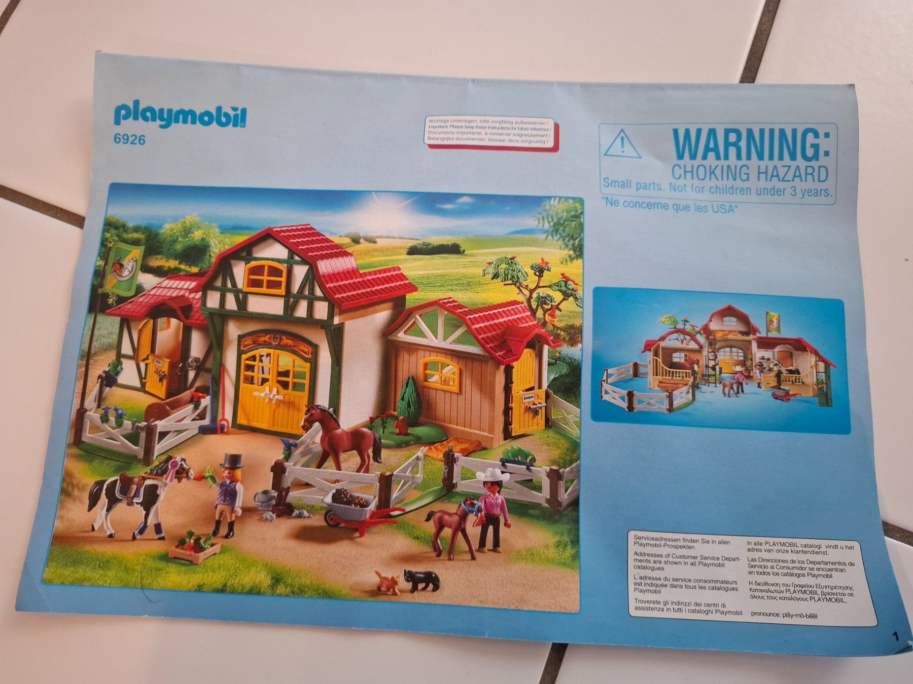 Playmobil Giocattoli: Playmobil Reiterhof – Usato da Baar venduto da aerdna84 4