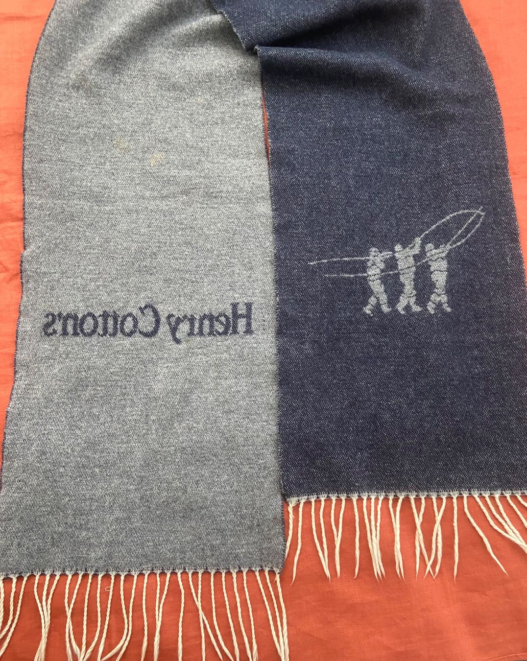 Foulard & Sciarpe: Écharpe/Scarf en Laine Bleu/Gris – Usato da Les Breuleux venduto da Ljldm01 1