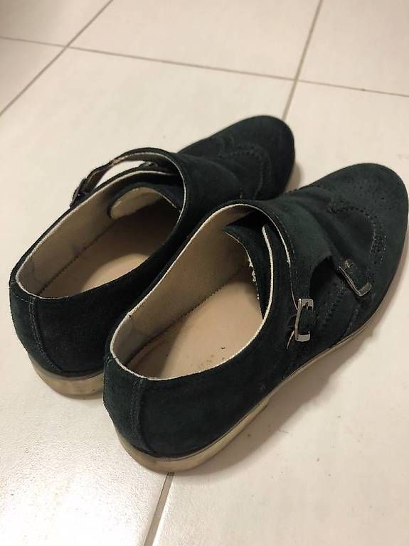 Zara Herrenschuhe: Chaussures en suédine verte 43 – Gebraucht aus La Tour-de-Trême von Txertxi 2