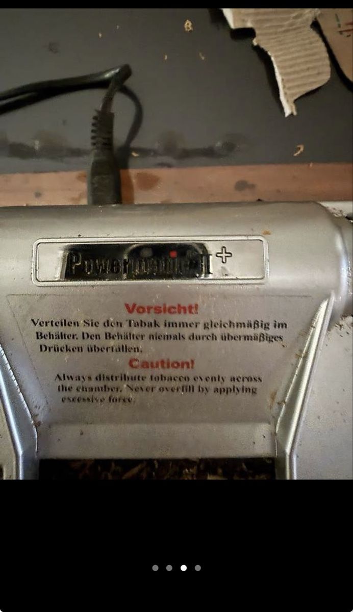 Powermatic Toutes les machines: Ziggaretnstopfmaschiene Power matic 2 – D'occasion à Müllheim Dorf par gra_tv5n 2