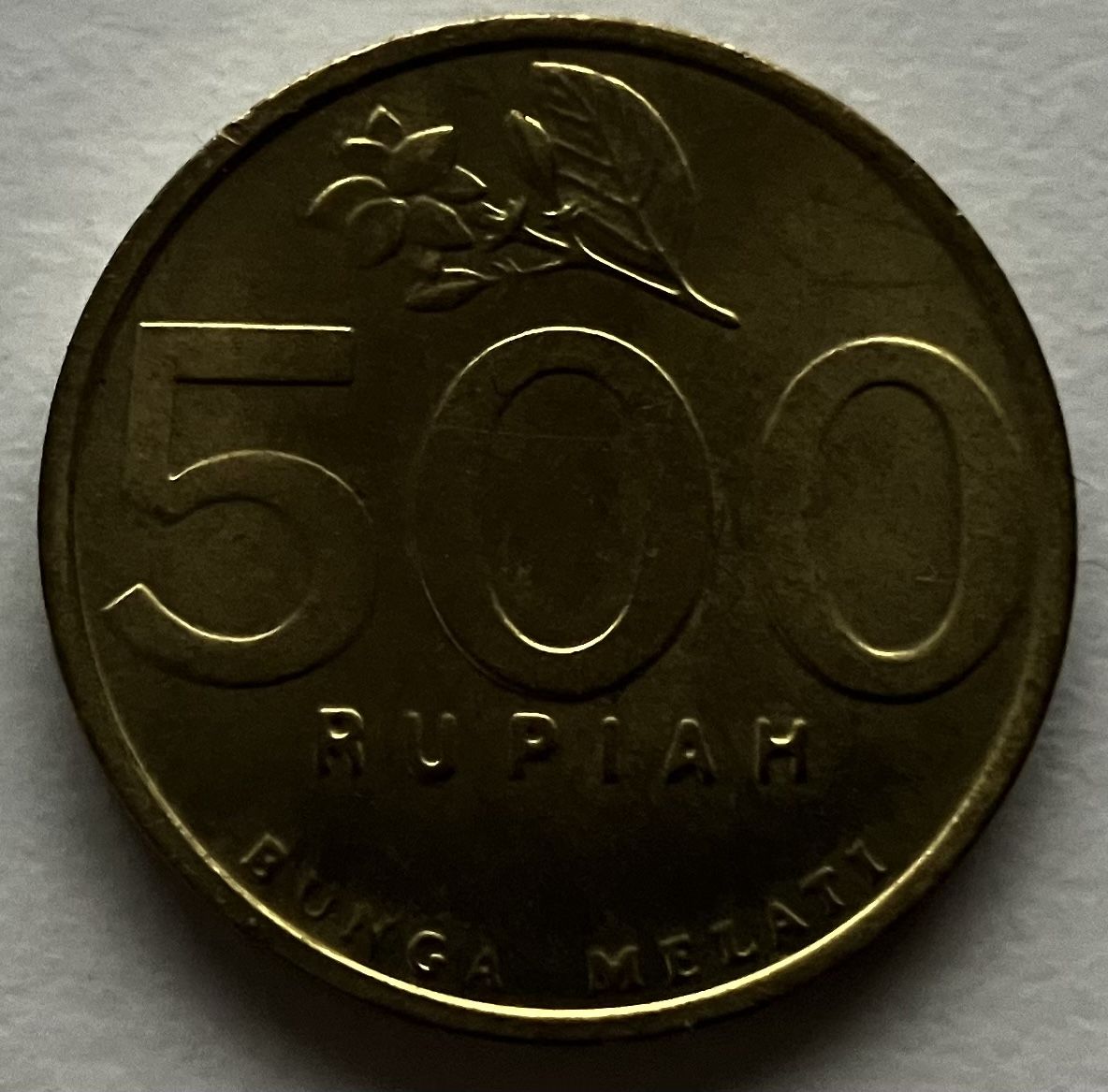 Alle Münzen: Indonesien 500 Rupiah 2000 – Gebraucht aus Algetshausen von Carrhard