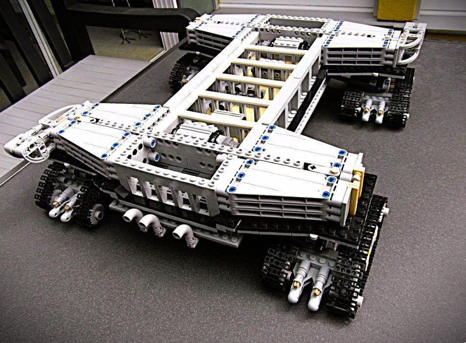 Lego Giocattoli: MOC Lego Crawler für Saturn V / Space Shuttle oder Artemis 2 – Nuovo (secondo la descrizione) da Lengnau BE venduto da Lanthemann
