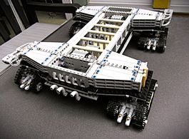 MOC Lego Crawler für Saturn V / Space Shuttle oder Artemis 2