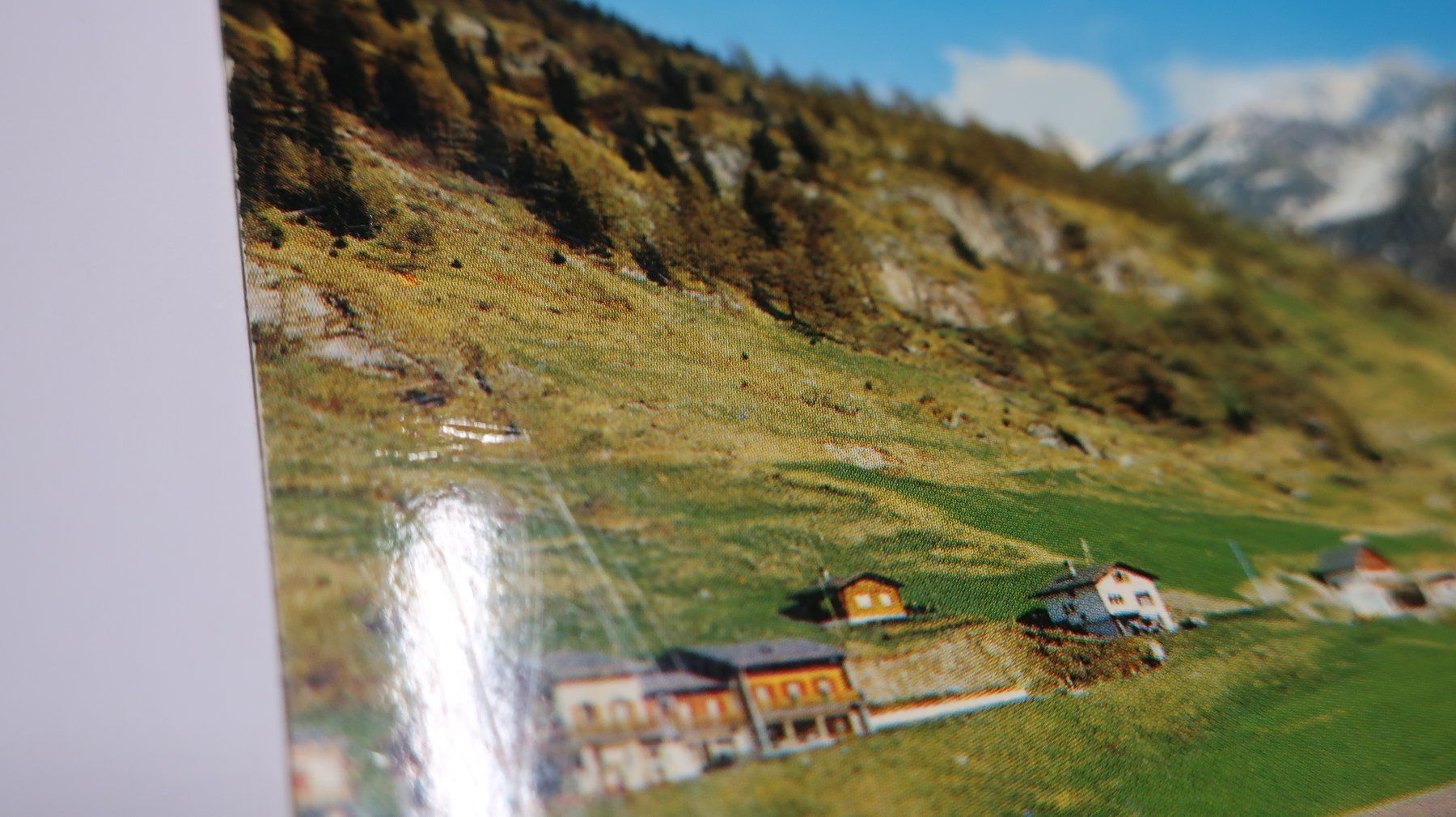 Ansichtskarten: Bourg-St-Pierre Valais Mont Vélan  1973 – Gebraucht aus Cormoret von Pascalll2001 2