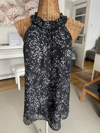 Sommer-Top mit Punkte-Muster, Esprit, XS