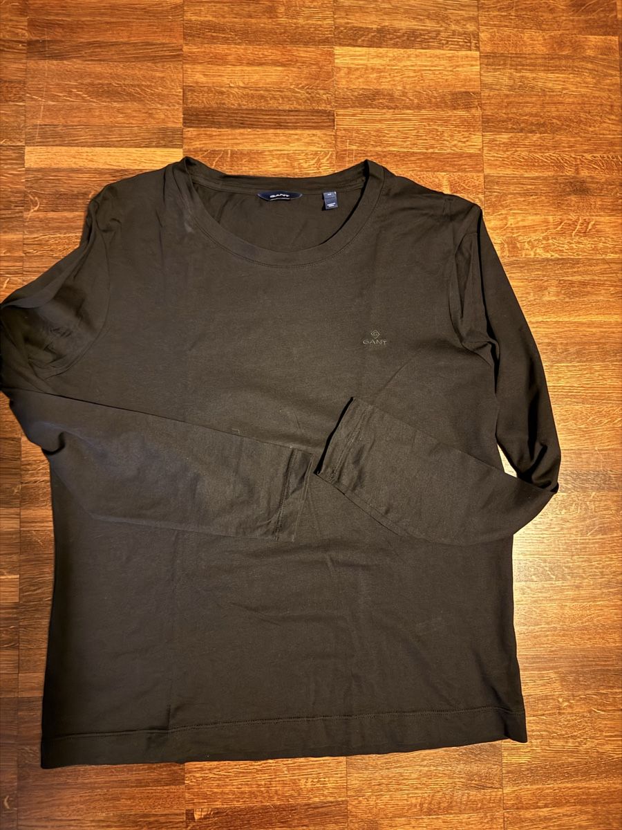 Gant T-shirt: Gant Langarmshirt schwarz M – Usato da Winterthur venduto da hera05