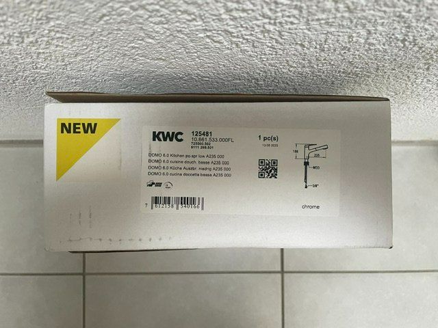 Armaturen: Spültischmischer KWC Domo 6.0 – Neu und originalverpackt aus Stäfa von Indi59