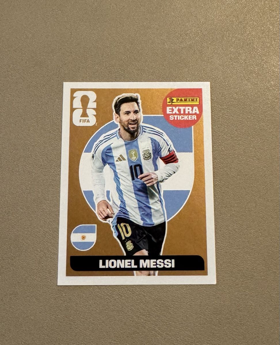 Panini Carte collezionabili: Panini Extra Sticker Lionel Messi – Nuovo e nell'imballaggio originale da Inwil venduto da SJTA