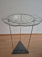 Sehr grosse Schale Mare Glasi Hergiswil mit Ständer 
