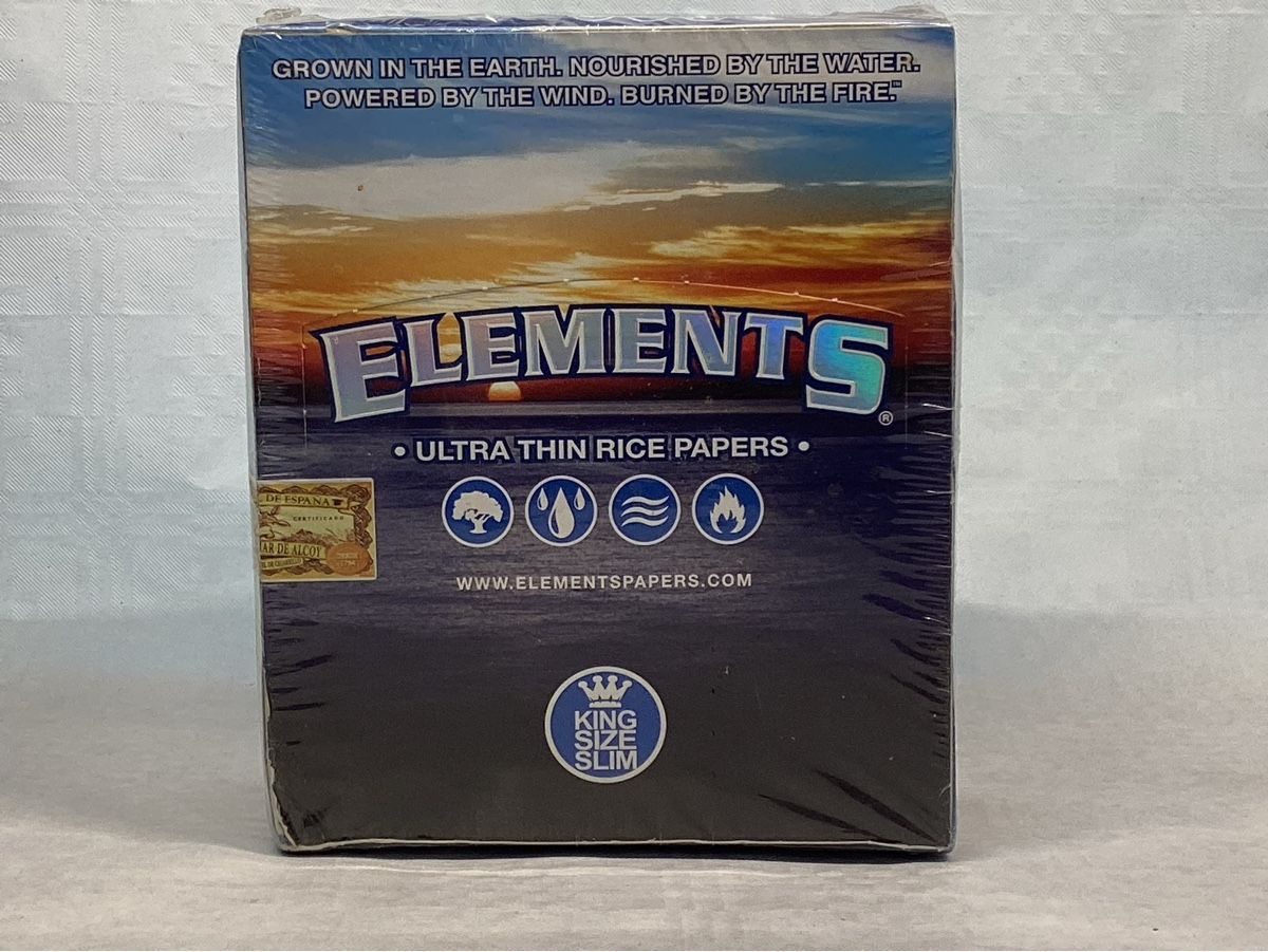 Carta: Elements King Size Slim Papers - Neu & Original! – Nuovo e nell'imballaggio originale da Duggingen venduto da Simiesha1