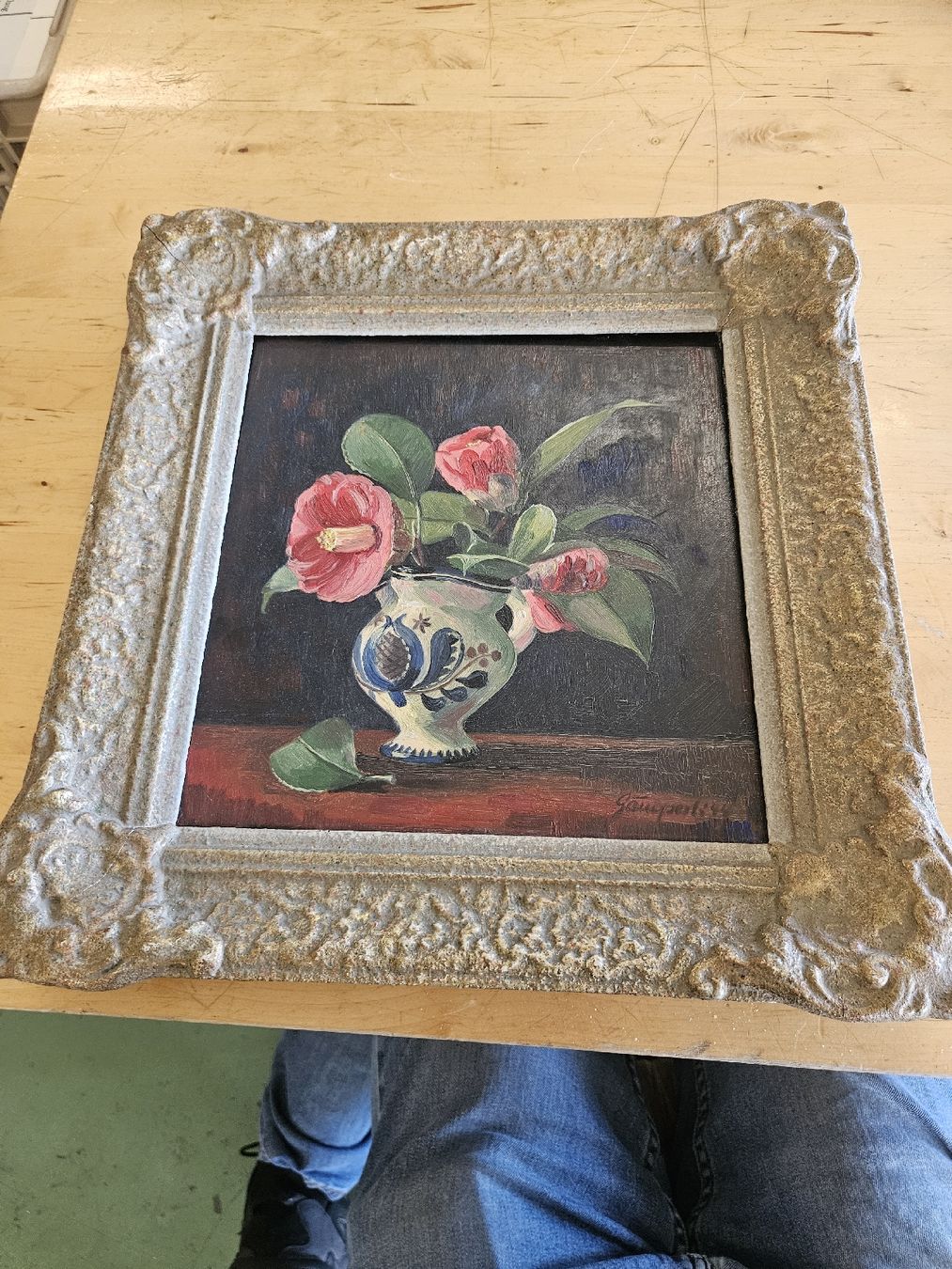 Tableaux: Altes Gemälde Bouquet  – D'occasion à Pratteln par Cartonsducoeur_bl