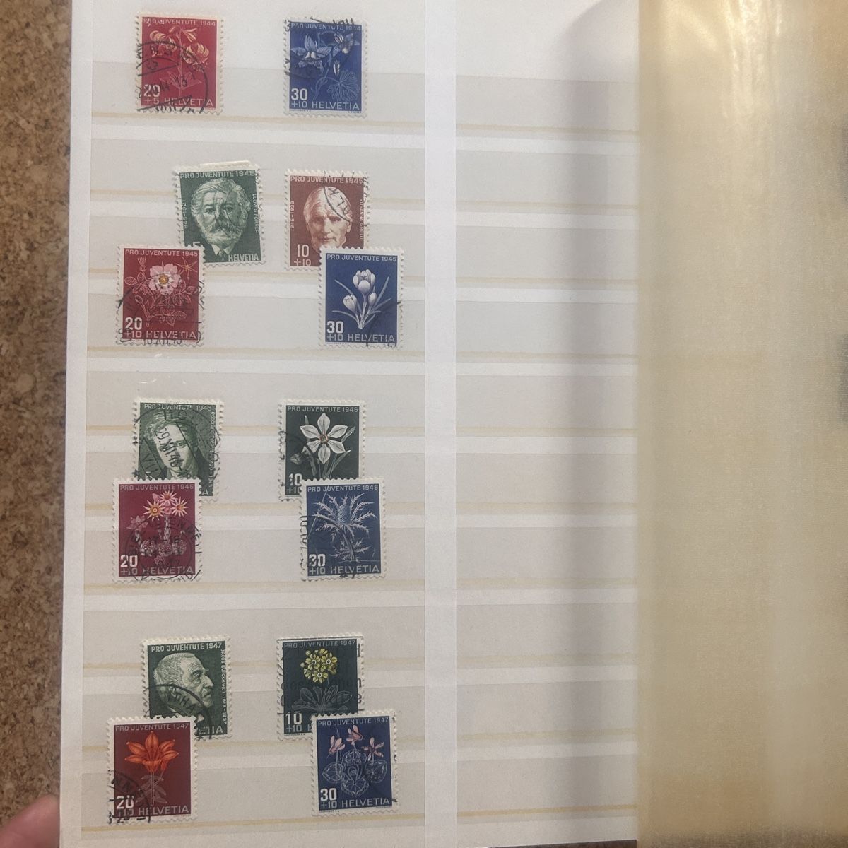 Tutti i francobolli: Briefmarken Sammlung gut erhalten, alte marken – Usato da Laufen venduto da belleskulptur 5