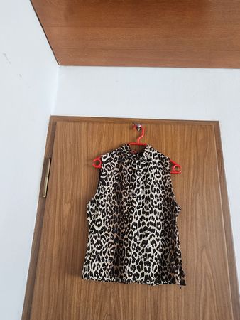 Haut femme Gérard Darel imprimé léopard taille 42/44soie
