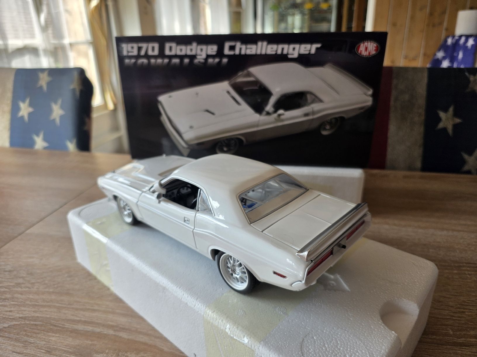 Dodge Modellini d'auto: 70'Dodge Challenger White 1:18 "Kowalski" ACME – Usato da Goldingen venduto da Muscle_Cars84 2