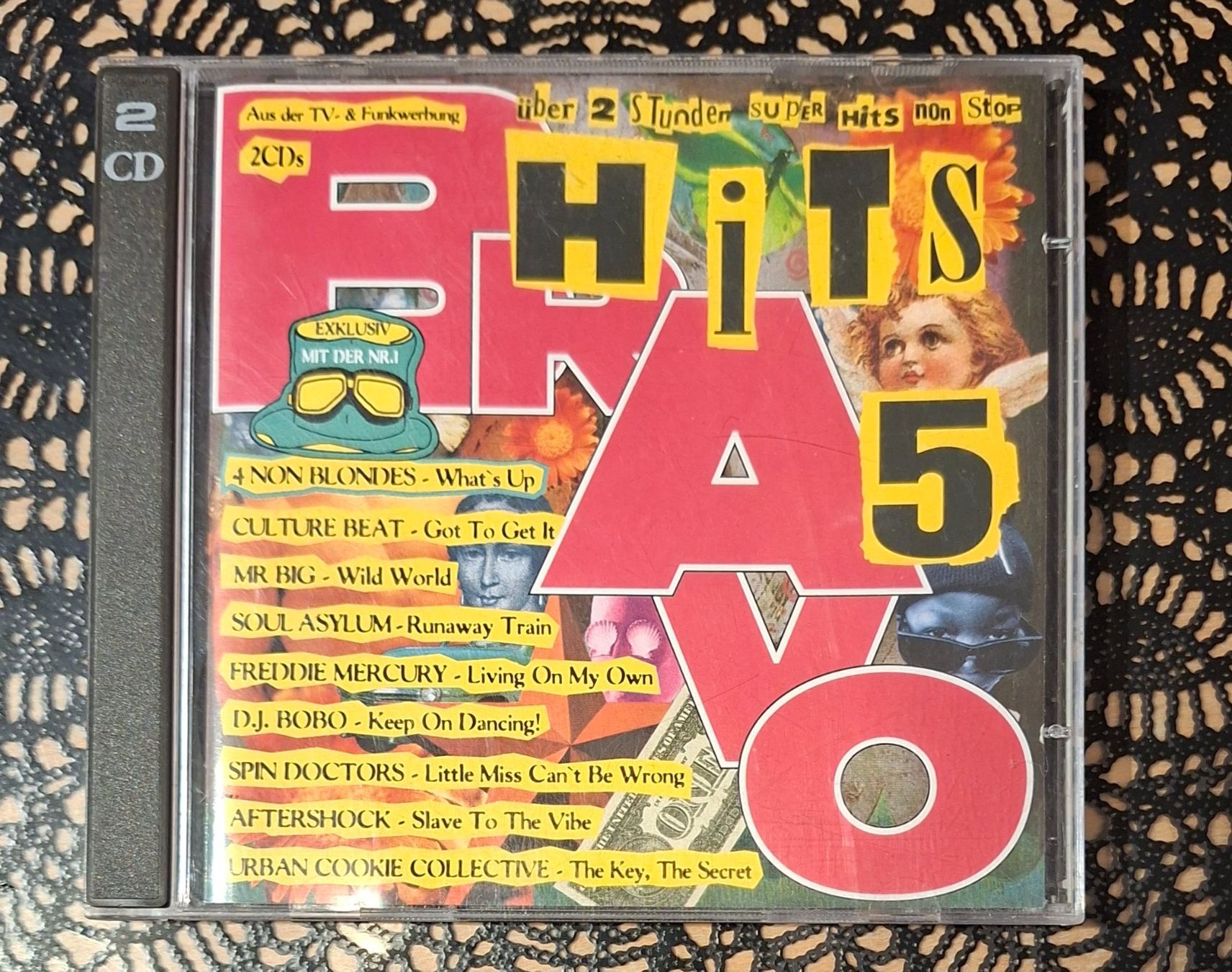 CD: Bravo Hits 5, Doppel CD, 1993, 2CD Hit Compilation, Sampler – Usato da Amriswil venduto da Celini3